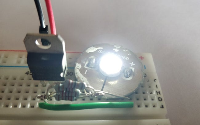  1W LED Driver Circuit