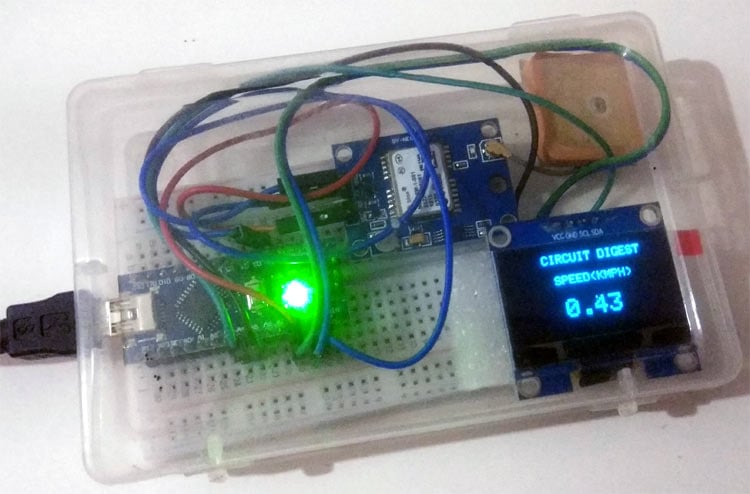 DIY GPS Speedometer using Arduino and OLED DIY GPS Speedometer using Arduino and OLED