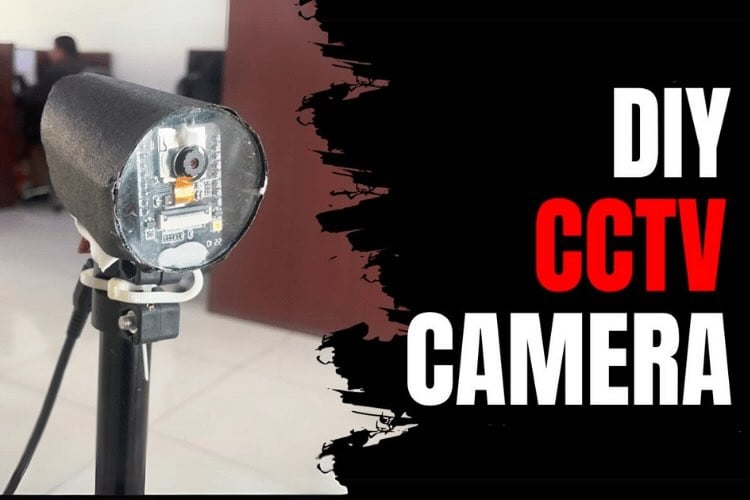  Build your own Security Camera using ESP32