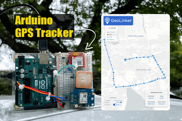  Arduino Location Tracker using SIM800L GSM Module and NEO-6M GPS Module