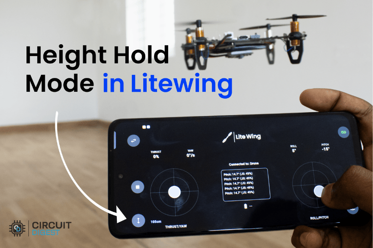  How to Use Height Hold Mode in LiteWing ESP32 Drone?